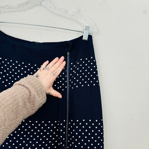 DE Collection Women's Midi Skirts Bundle of 2 Polka Dot & Floral Print L - Picture 5 of 14